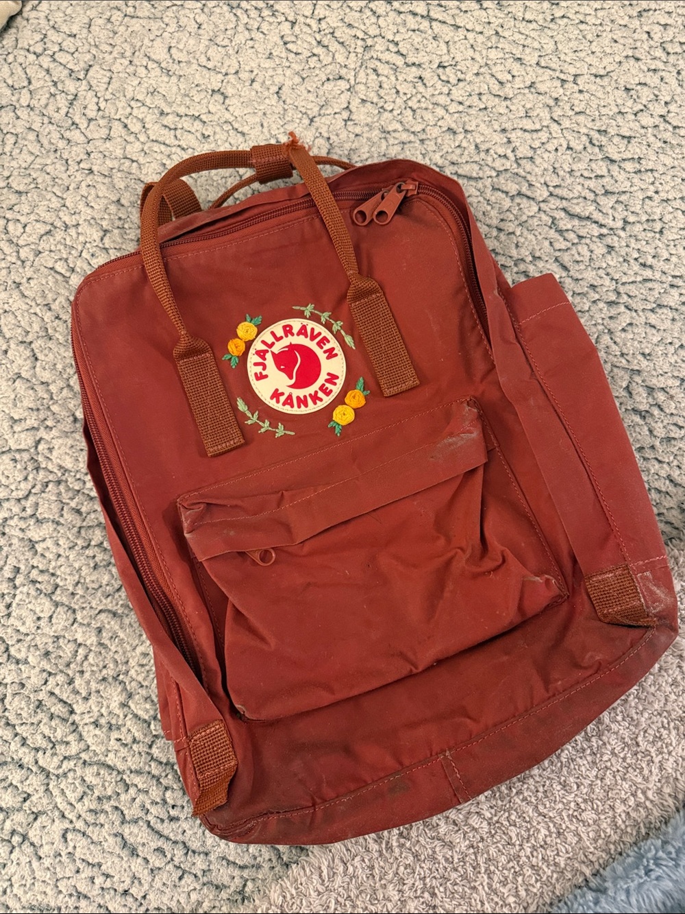 Fjällräven Rust Red Backpack